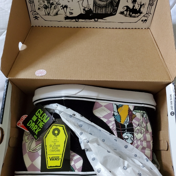 Vans Sk8-Hi Disney Nightmare Before Christmas Limited Edition Hard to Find - Picture 14 of 16